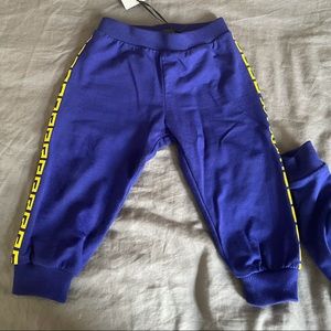 Greca Logo Trackpants Size (IT) 18M24